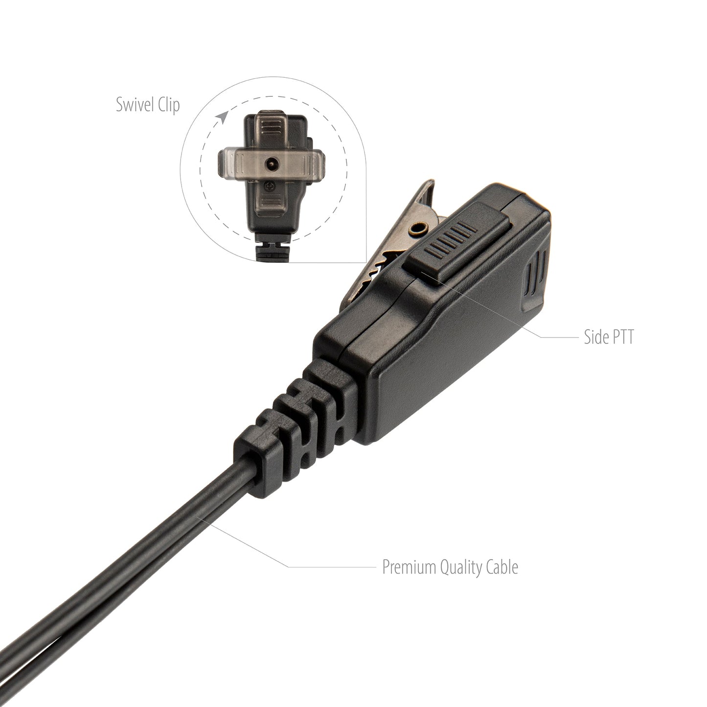 TEST Arrowmax AEH0407D-M9 D-Sharp Earhanger PTT for Motorola MOTOTRBO APX-6000 APX-8000 SRX 2200 MOTOTRBO XPR-6350