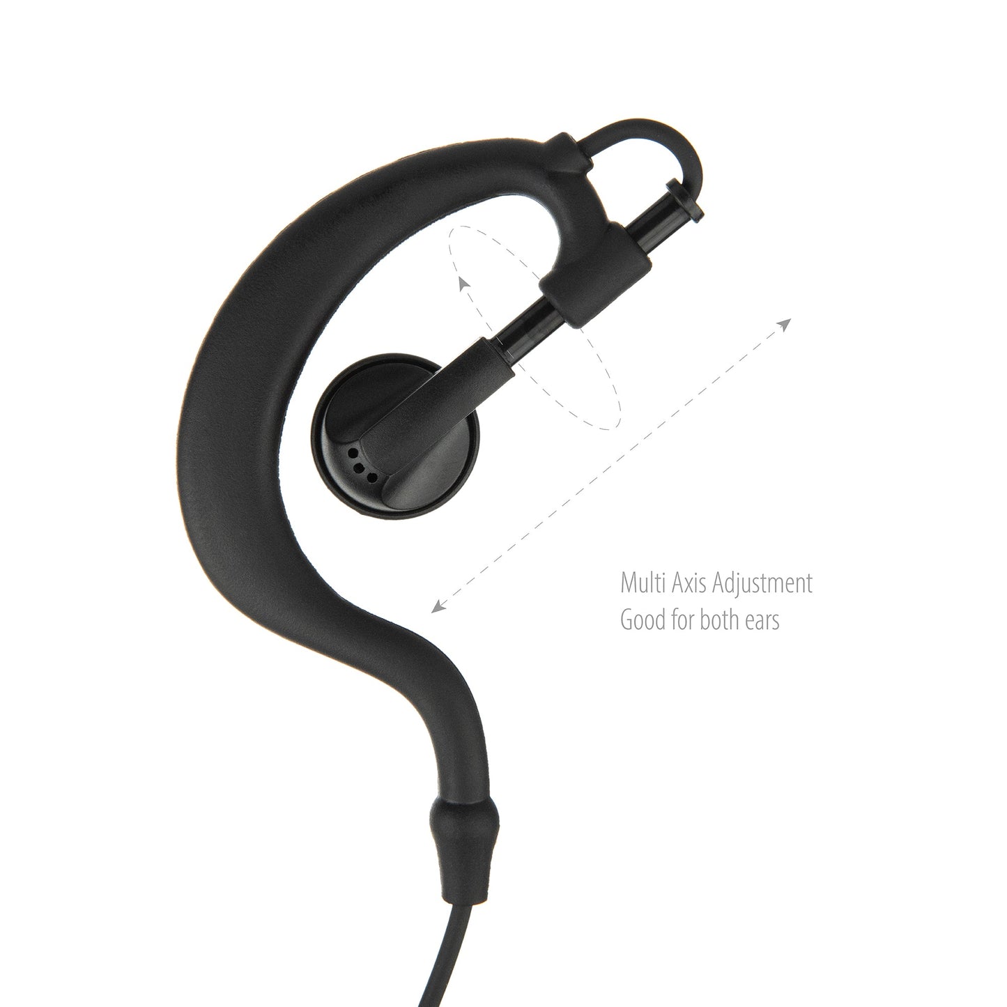 Maxtop AEH1003-K2B G-Sharp Earhanger Earphone Baofeng BF-F8HP UV-5R+ UV-82HP UV-82L BF-777