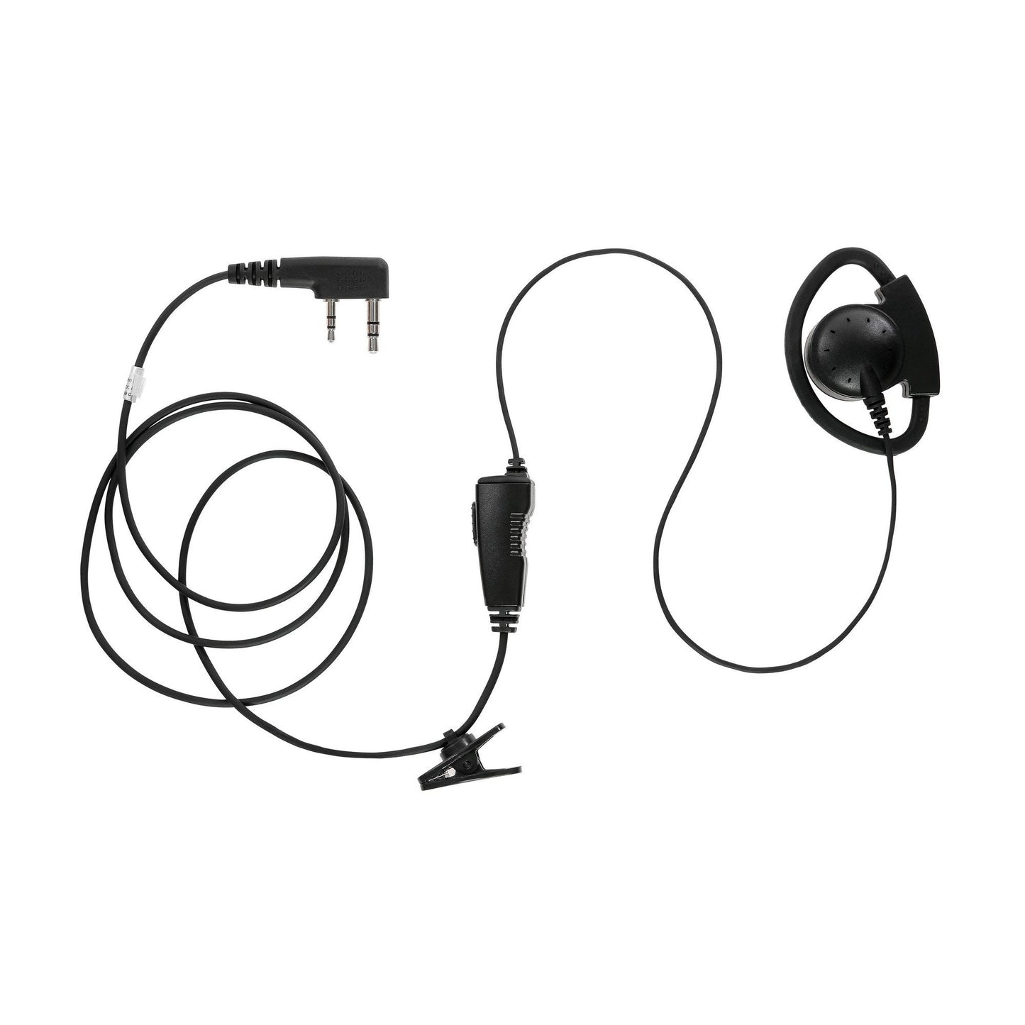 Maxtop AEH2000-K2C D-Sharp Earhanger Earphone for Puxing PX-777 Linton LT-2260 Quansheng TG-K4AT