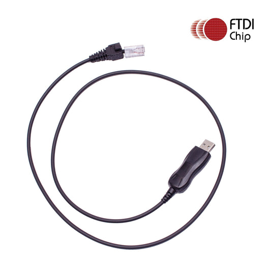 Maxtop APCUSB-IM1122 FTDI USB Programming Cable for ICOM IC-F110 IC-F110N IC-F110S IC-F110SN IC-F111 IC-F120 as OPC-1122