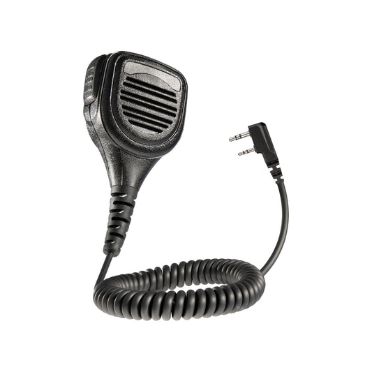 Maxtop APM250-K2B IP56 Waterproof Shoulder Speaker Microphone for Baofeng BF-F8HP UV-5R+ UV-82HP UV-82L BF-777