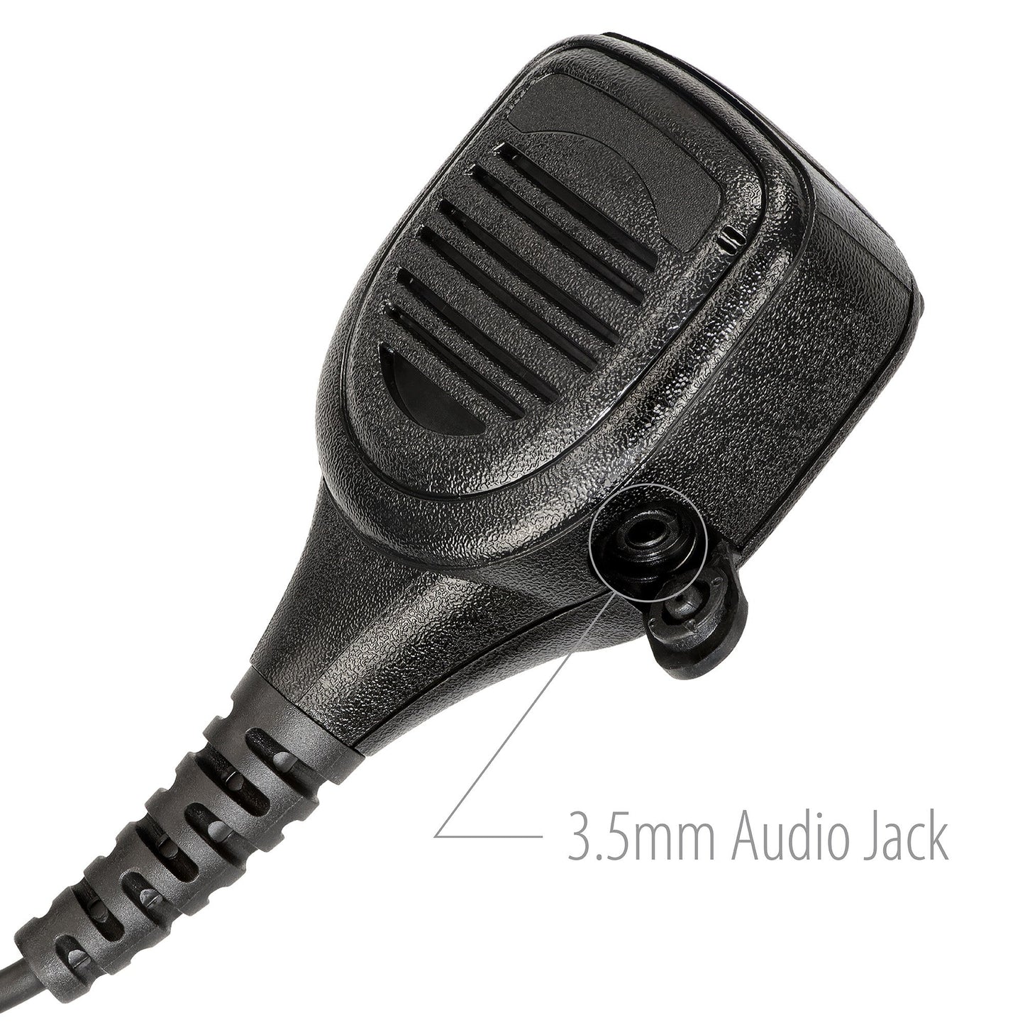 Maxtop APM250-K2B IP56 Waterproof Shoulder Speaker Microphone for Baofeng BF-F8HP UV-5R+ UV-82HP UV-82L BF-777