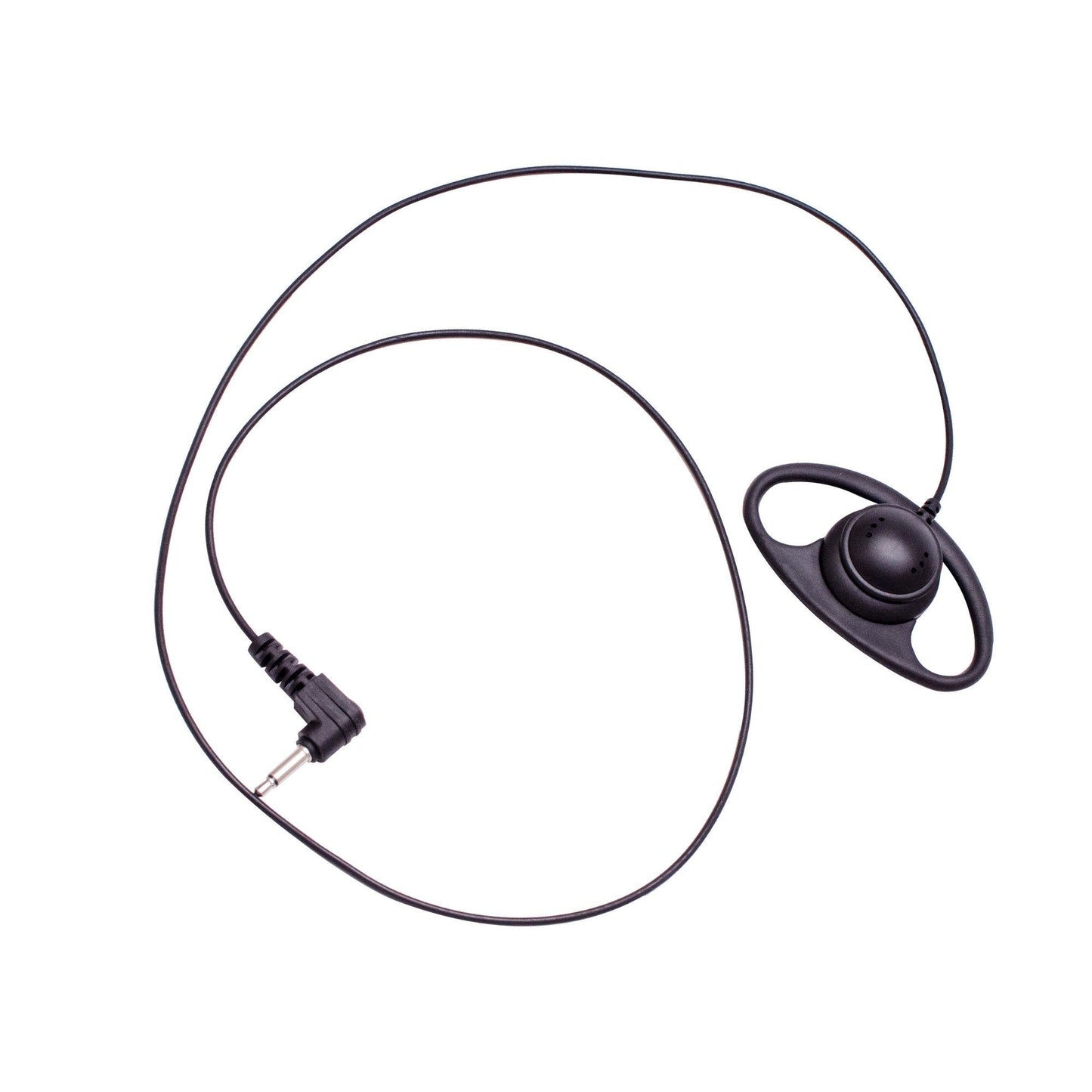 Maxtop ARP07-35L D-Sharp Earhanger Receiving Only Earphone with 3.5mm Plug for Speaker Microphone