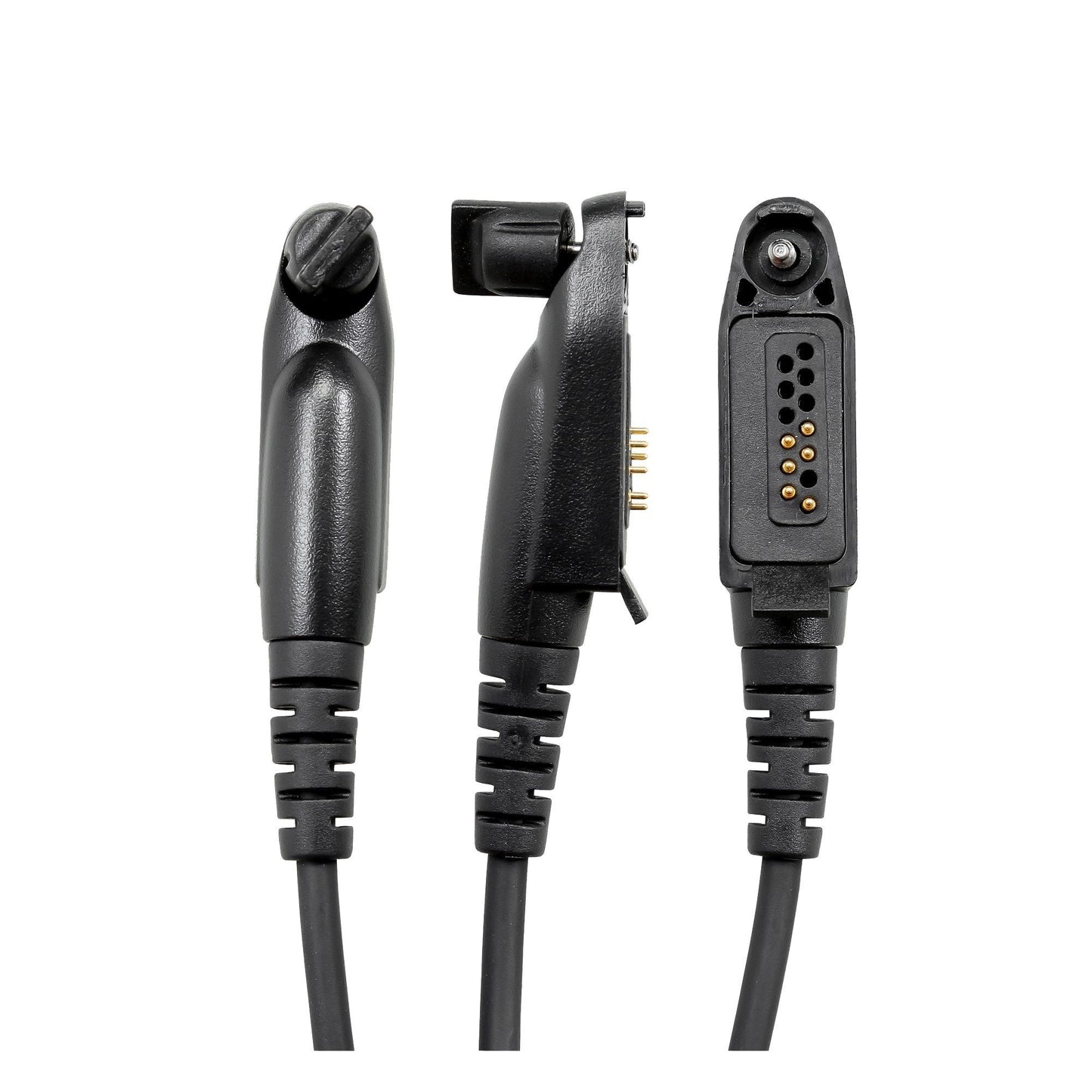 BOMMEOW BCT12-H3 Walkie Talkie 1-WIre Covert Acoustic Tube Surveillance Earpiece for Hytera HYT RCA TYT