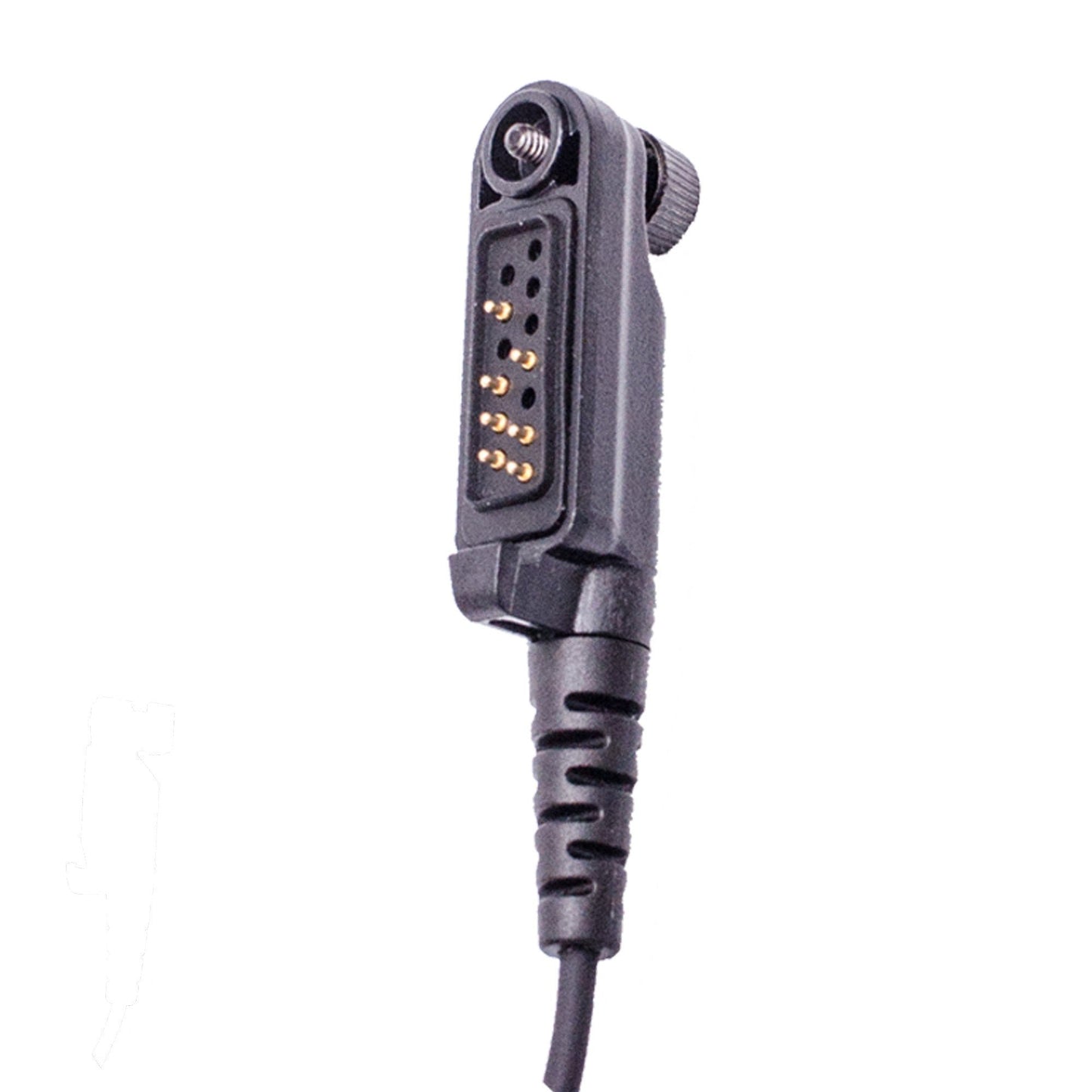 BOMMEOW BCT12-H6 Walkie Talkie 1-WIre Covert Acoustic Tube Surveillance Earpiece for Hytera HYT X1e X1p X1p