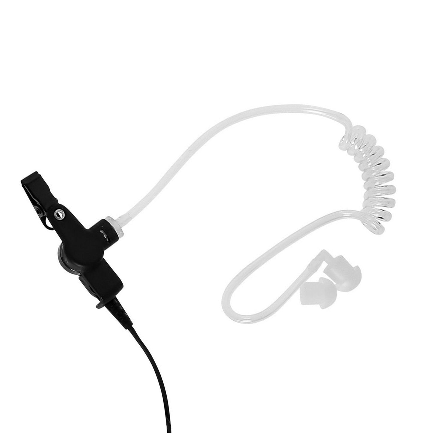 BOMMEOW BCT12-I2 Walkie Talkie 1-WIre Covert Acoustic Tube Surveillance Earpiece for ICOM IC-F1000 IC-F2000