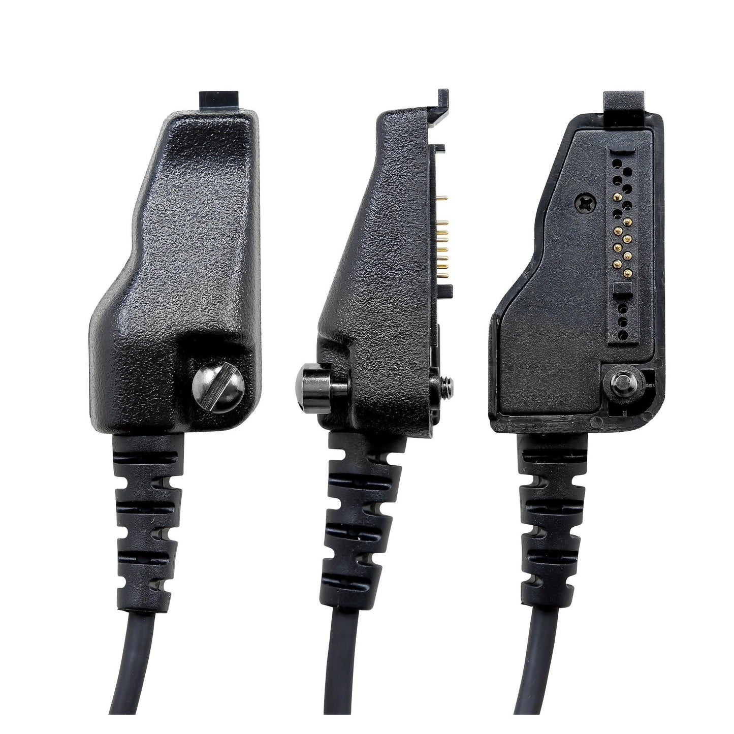 BOMMEOW BCT12-K3 Walkie Talkie 1-WIre Covert Acoustic Tube Surveillance Earpiece for Kenwood TK-2140 TK-3148