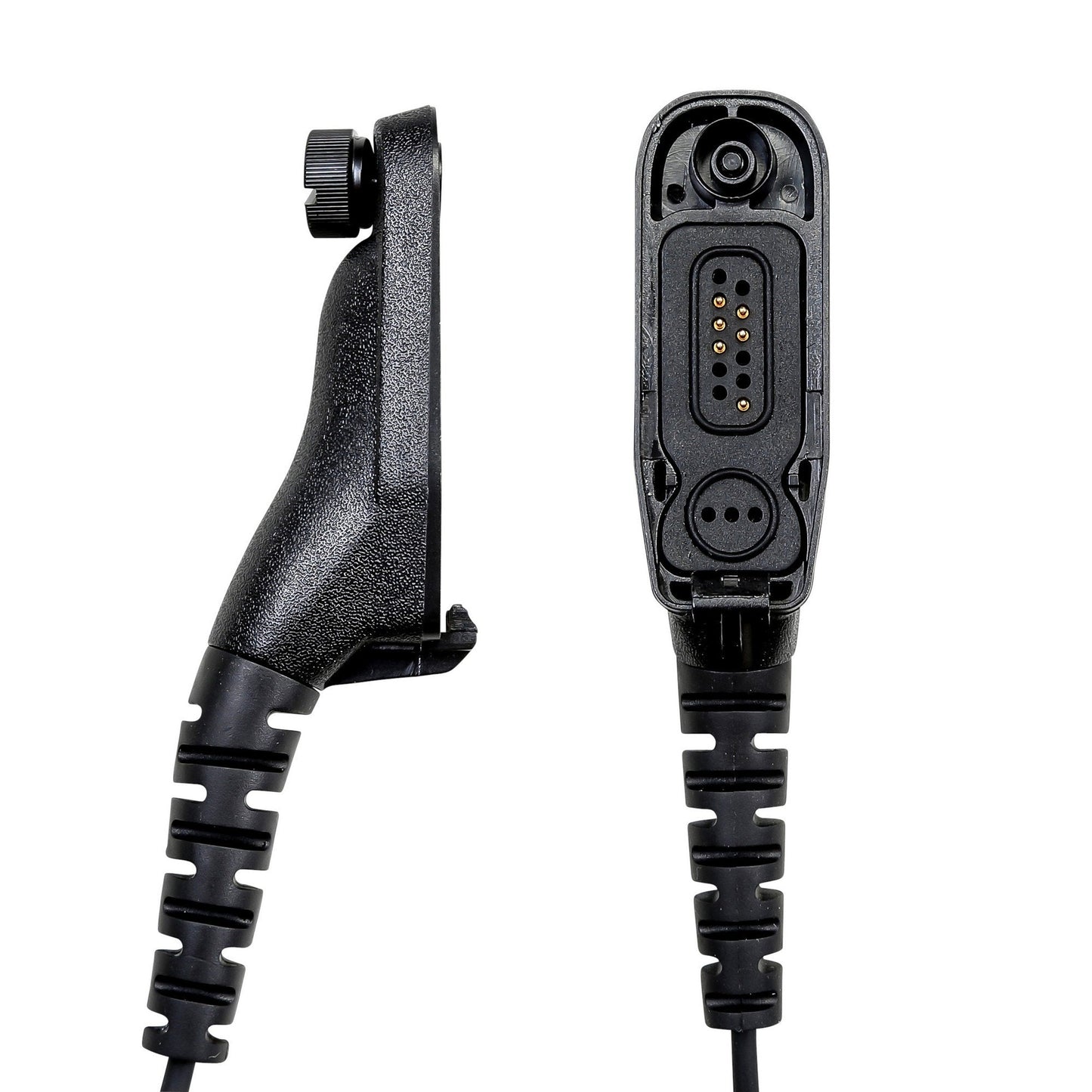 BOMMEOW BCT12-M9 Walkie Talkie 1-WIre Covert Acoustic Tube Surveillance Earpiece for Motorola MOTOTRBO APX 7000