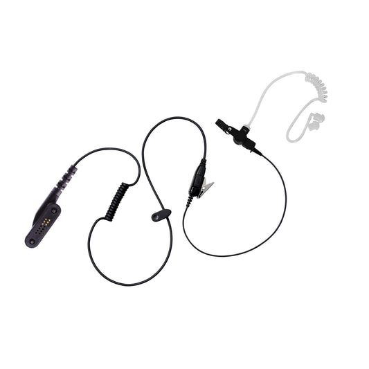 BOMMEOW BCT12-Y6 Walkie Talkie 1-WIre Covert Acoustic Tube Surveillance Earpiece  for Vertex Yaesu VX-929 VX-979