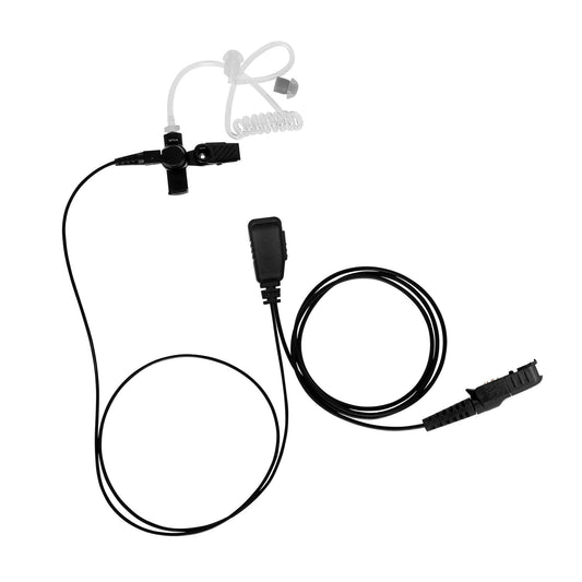 BOMMEOW BCT15-AX 1-Wire Acoustic Clear Tube Earpiece for Motorola Mototrbo DEP550 DEP570 XPR3500