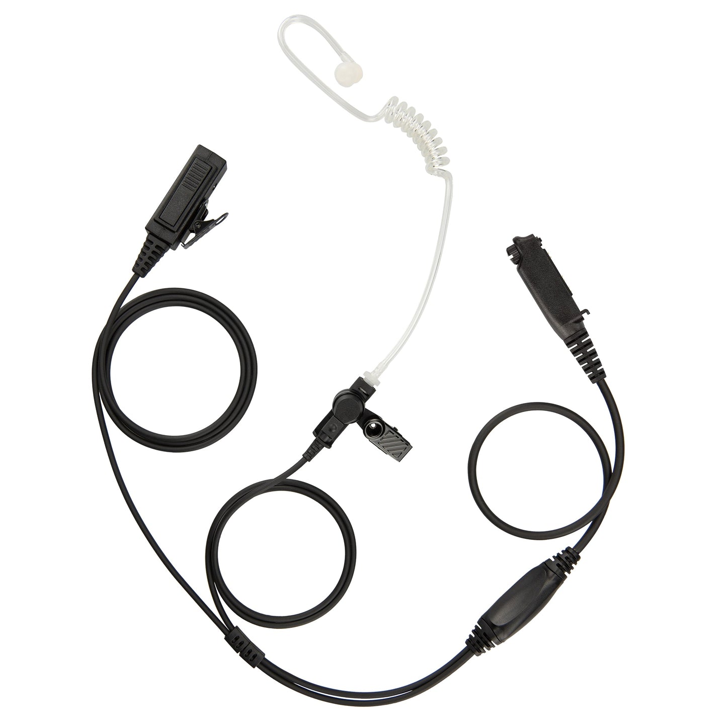 BOMMEOW BCT22-S2 2-Wire Clear Coil Surveillance Kit for Sepura STP8000