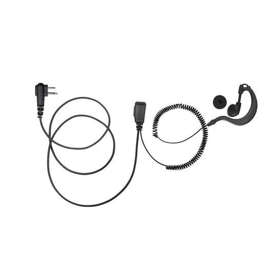 BOMMEOW BGS15-H1 G Shape Earhanger G-Style Earpiece for Hytera TC-500 RCA Relm RP6500 Tekk Feidaxin