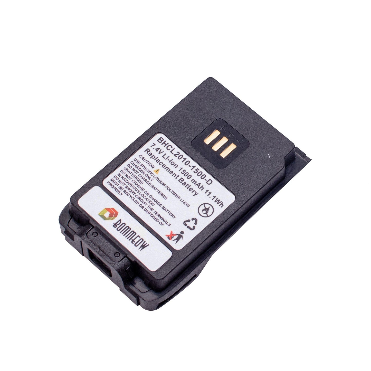 Bommeow BHCL2010-1500-D Replacement Radio Battery for Hytera PD502 PD-562 PD-682 PD-606 PD412 PD-662