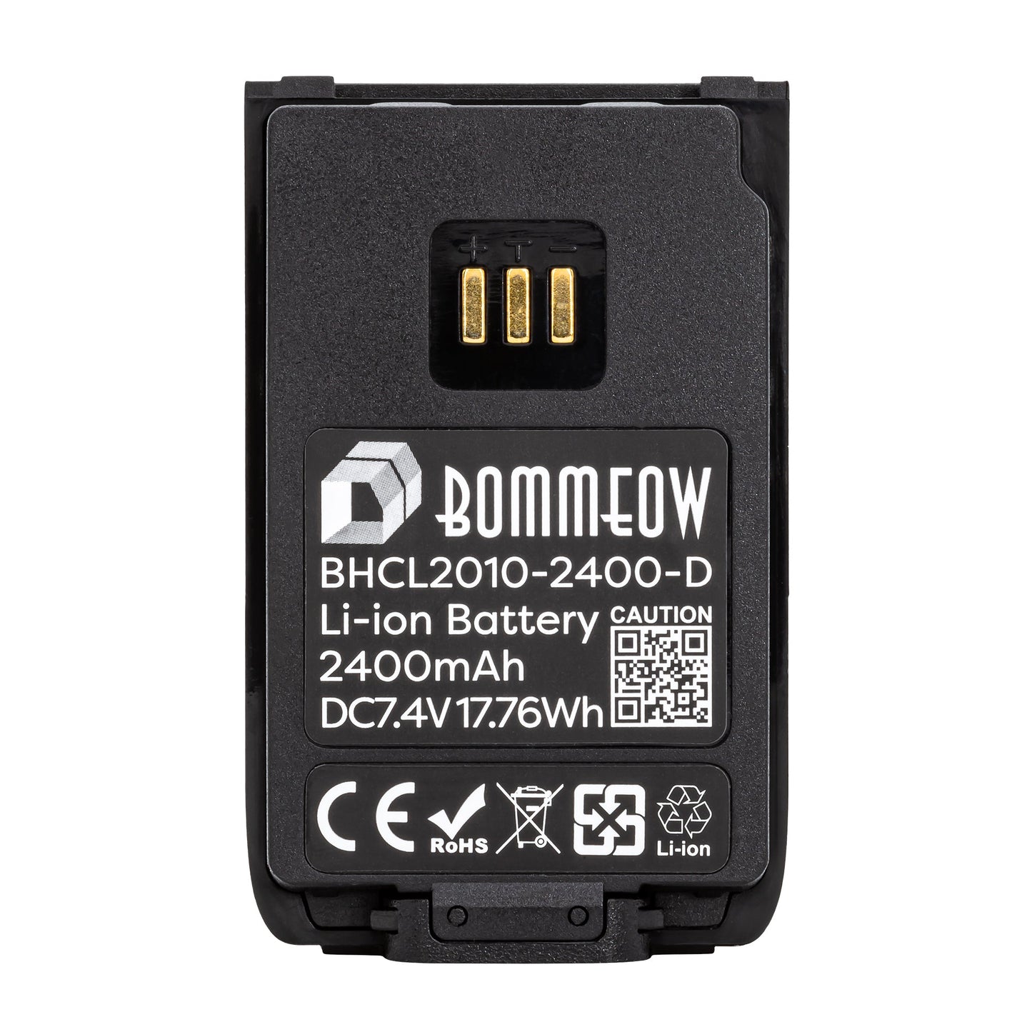 Bommeow BHCL2010-2400-D Replacement Radio Battery for Hytera PD502 PD562 PD562 PD502