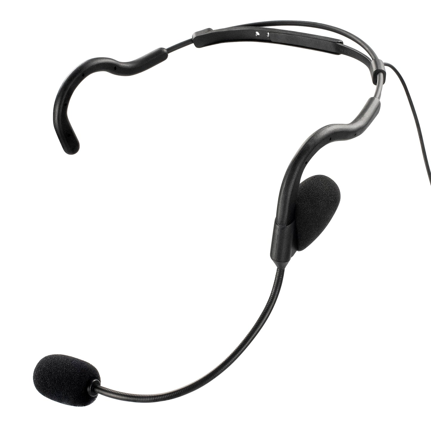 BOMMEOW BHDH01-M2 Ultra Light Single Ear Muff  Headset for Motorola TALKABOUT 1-PIN PMR446 Radio MR MH EM MC Series