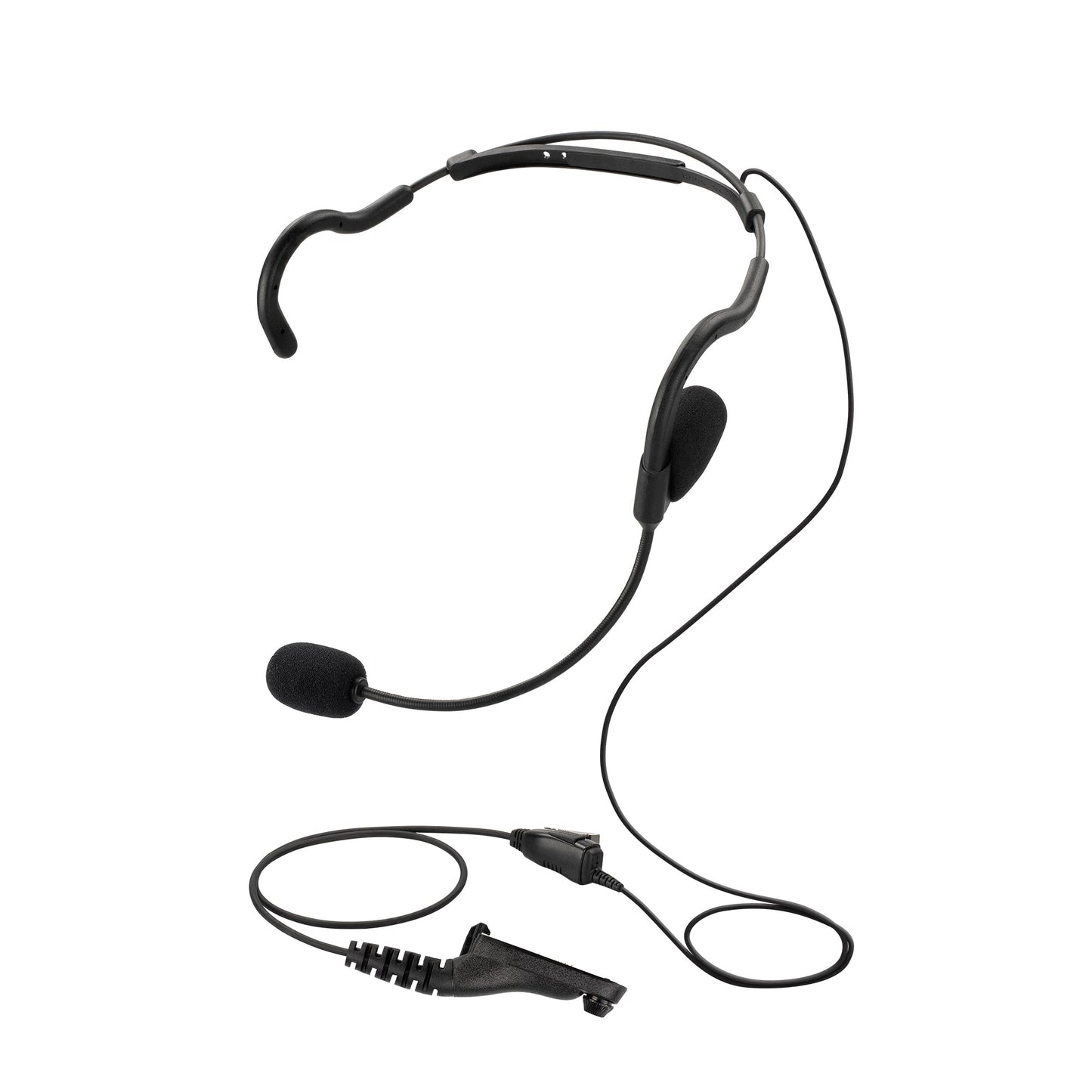 BOMMEOW BHDH01-M9 Ultra Light Single Ear Muff  Headset for Motorola MOTOTRBO TETRA Terminal Portable Radio