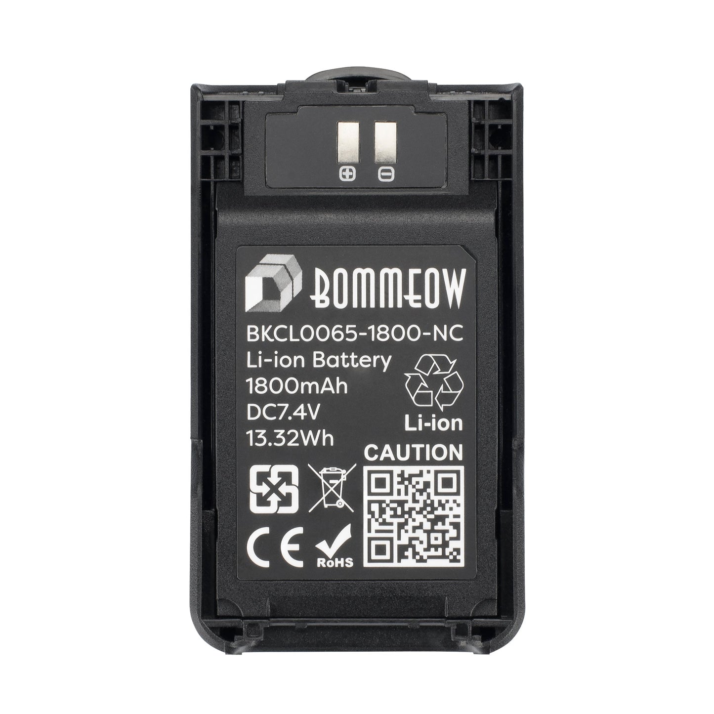 BOMMEOW BKCL0065-1800-D KNB-65L KNB-63L Battery for Kenwood TK-2000 TK-3000 TK-3501