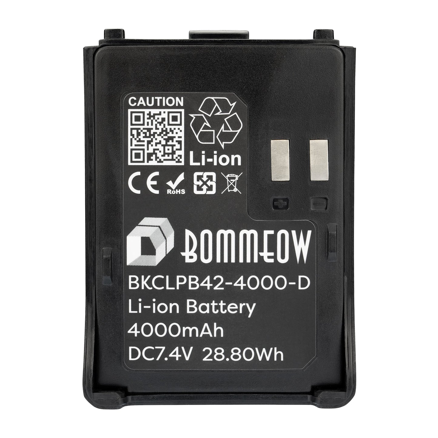 BOMMEOW BKCLPB42-4000-D PB-42L Battery for Kenwood TH-F6A TH-F7E