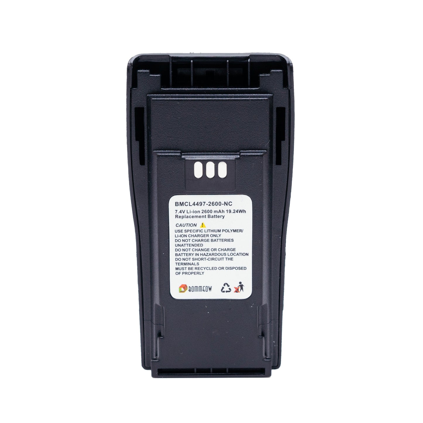 BOMMEOW BMCL4497-2600-D Li-ion Battery for Motorola CP140 CP200