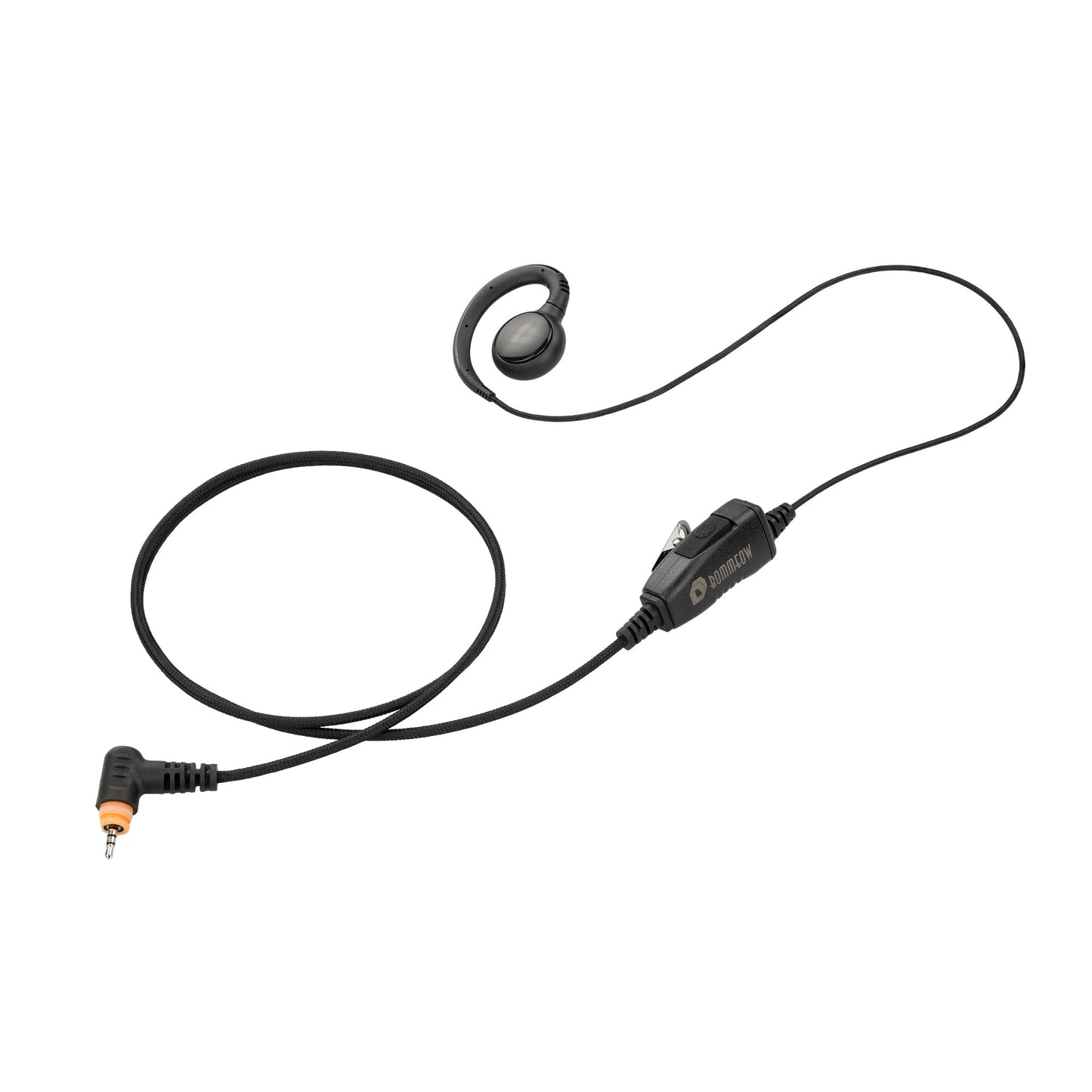 BOMMEOW BSE12-M12 C-Shape Swivel Style Earpiece Headset for Motorola Radio SL300 SL500 SL7550 SL7580