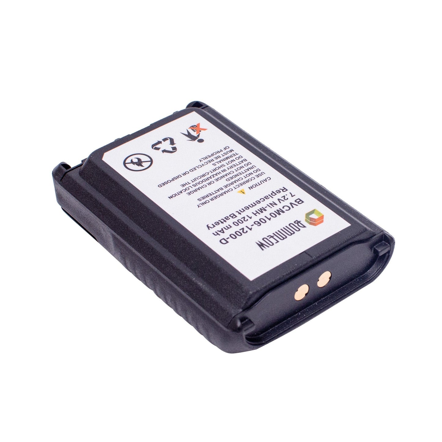 BOMMEOW BVCM0106-1200-D Replacement Battery for Bearcom BC95 Vertex Yaesu VX-230 VX-231 VX-228 VX-234 Radio