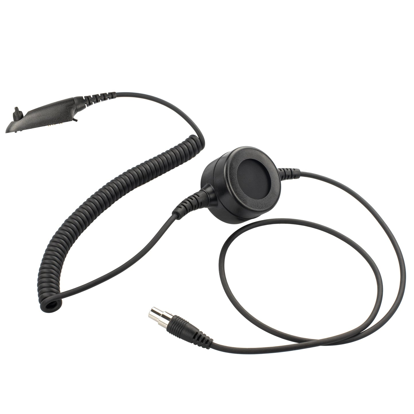 Bommeow CABLE-BHDH40PTT-M5 Replacement 5-Pin Headset Cable PTT for BHDH40 Headset for Motorola HT1250 HT750