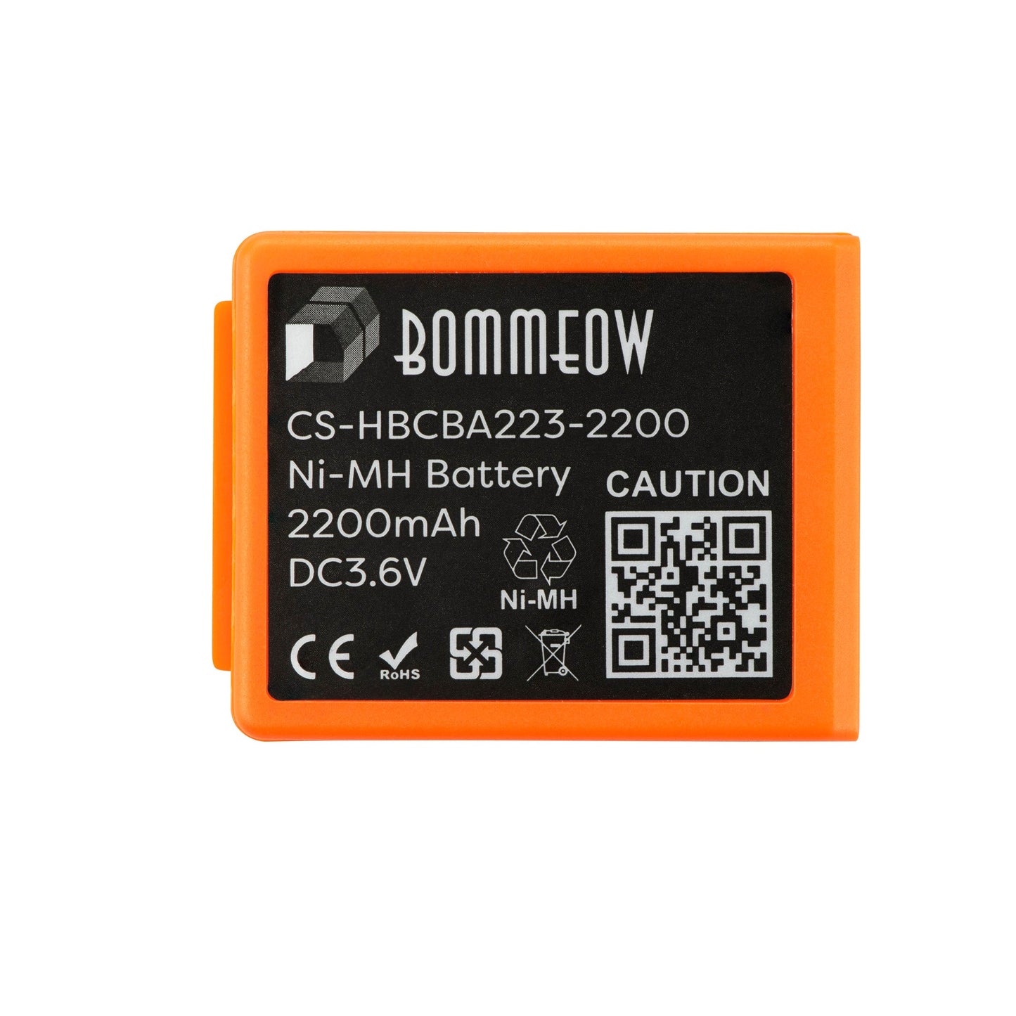 BOMMEOW CS-HBCBA223-2200 Crane Remote Control Battery for HBC BA223000, BA223030 Radiomatic Micron 4