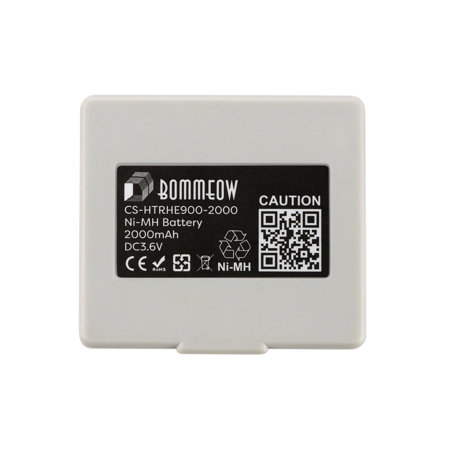 BOMMEOW CS-HTRHE900-2000 Crane Remote Control Battery for ABITRON KH68300990.A HETRONIC 68300600 900